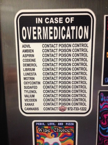 In case of over-medication