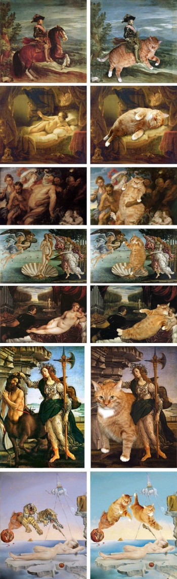 Famous Cat Paintings