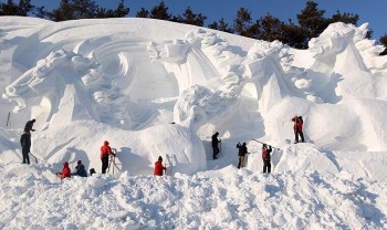 Snow Sculpture