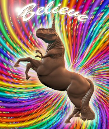 Believe In Chololate Tyrannicorn
