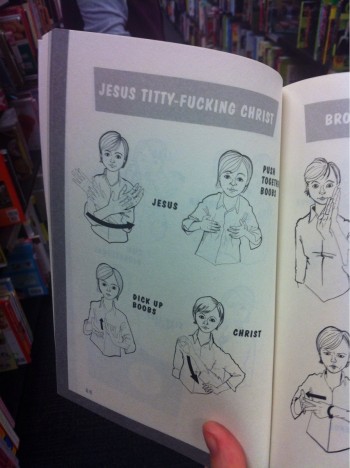 Cursing in Sign Language