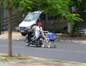 Baby on the move