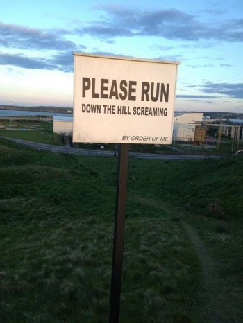 Please run