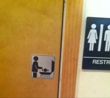Restroom and Baby BBQ?
