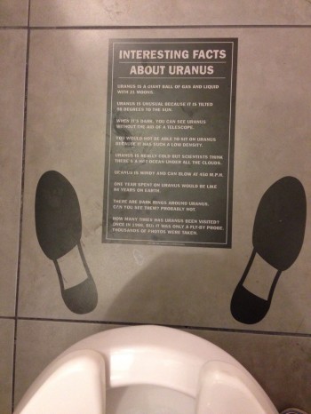 Bathroom Facts About Uranus