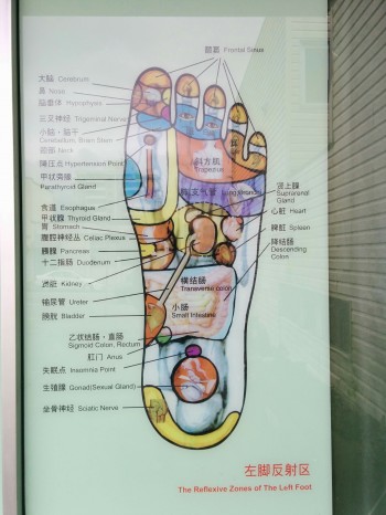 Chinese Foot Phrenology