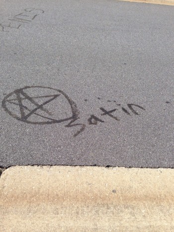 Some kid in my neighborhood worships the devil...ishly soft feeling of satin