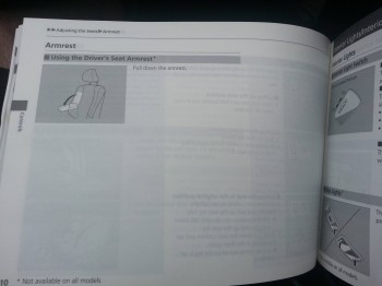 How to use an armrest
