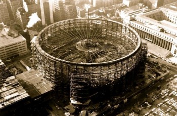 Construction of Madison Square Garden