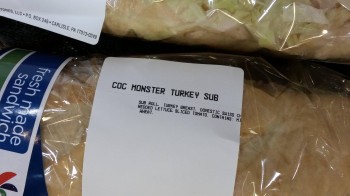I'll get ham, thanks