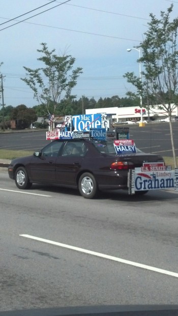 I wonder who he voted for?