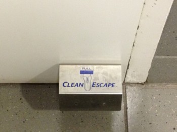 Bathroom door