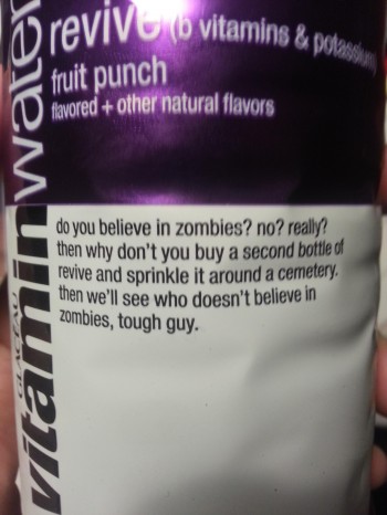 Don't believe in zombies?