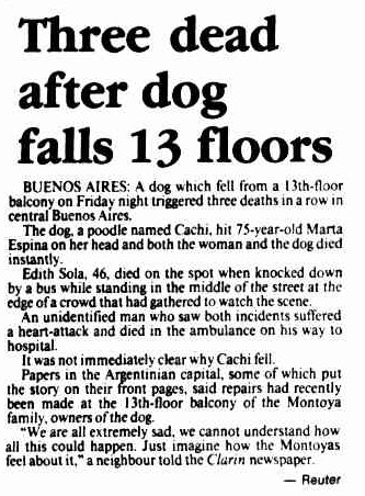 Now this is what you call a freak accident