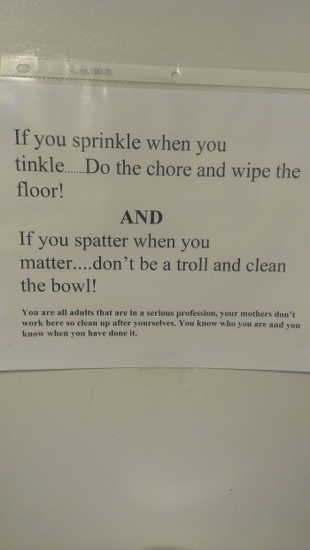 Seen at work