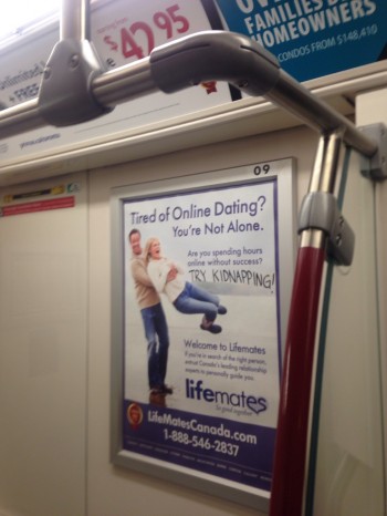 Tired of online dating?