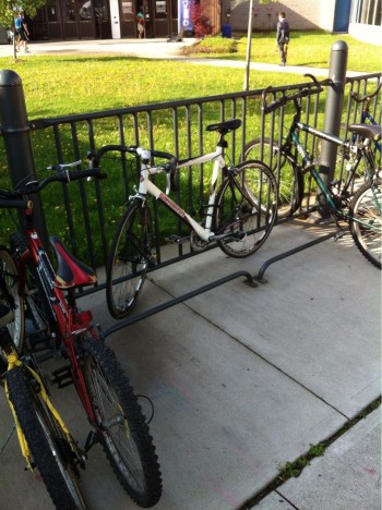 Bicycle asshole parking