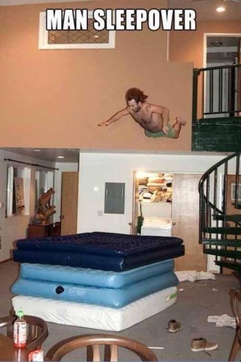 Man Sleepover