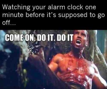 Waking up early