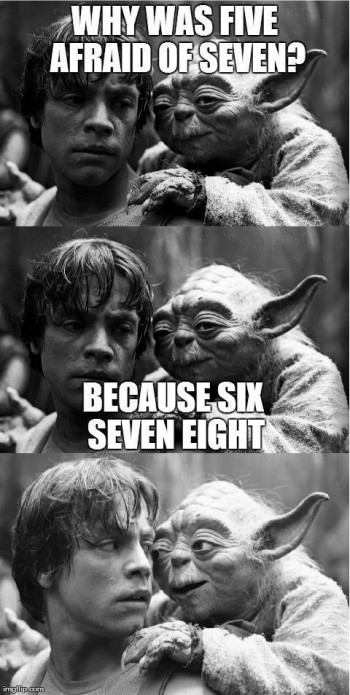 Fail joke he does
