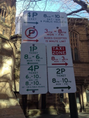 Australia parking