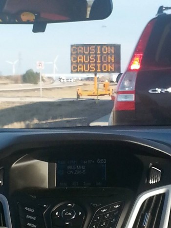CAUSION