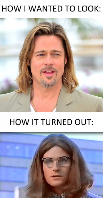 Long hair