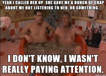 She gave me a bunch of crap