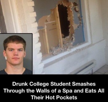 Drunk smash!