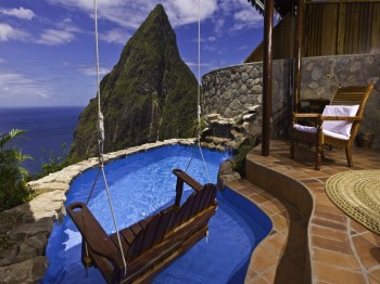 A hotel with a view