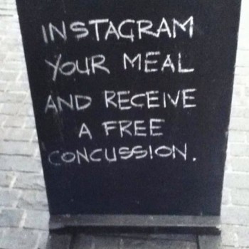 Instagram your meal