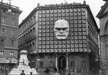 The headquarters of Benito Mussolini and the Italian Fascist Party