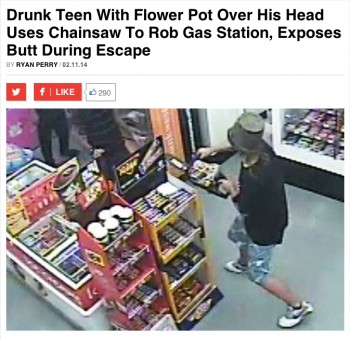 Drunk Teen
