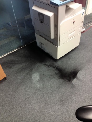 The Printer Pooped Itself
