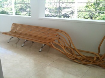 Stop watering the bench!