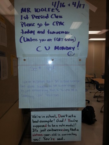 English teachers response to a grammar nazi