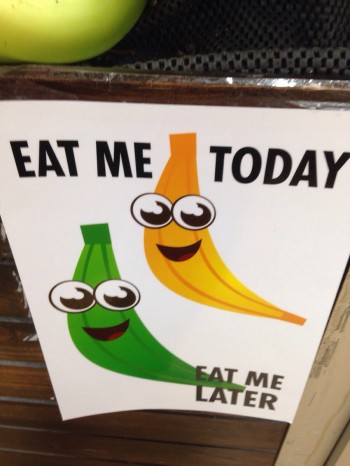When to banana