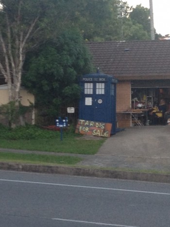 The Doctor has fallen on hard times