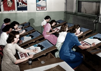 World War II propaganda poster artists