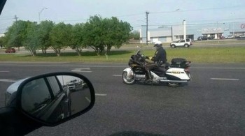 San Antonio police investigate photo of officer texting on motorcycle