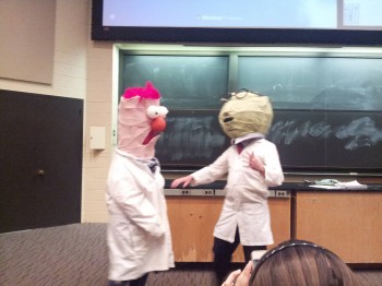 Today in organic chem lecture