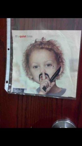 Shhhh, it's quiet time