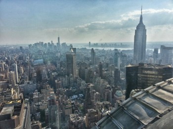 View of Manhattan from the 69th floor of the Chrysler Building