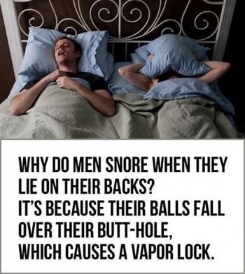 So that's why...