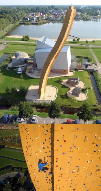 Excalibur climbing wall
