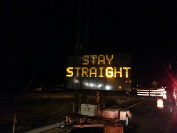 Anti gay sign at the airport