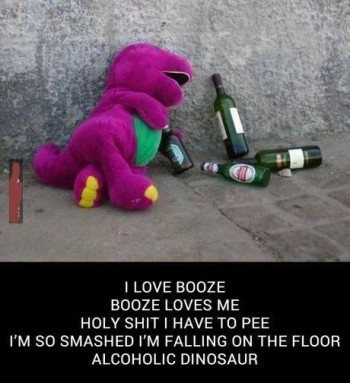Hard times fell upon Barney...