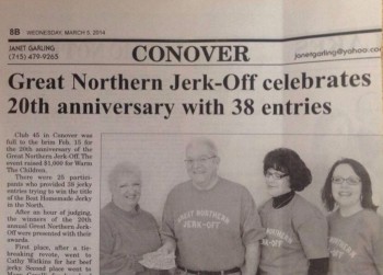 Beef jerky competition