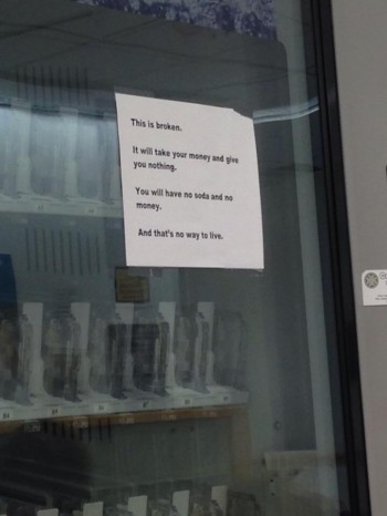 Broken Vending Machine