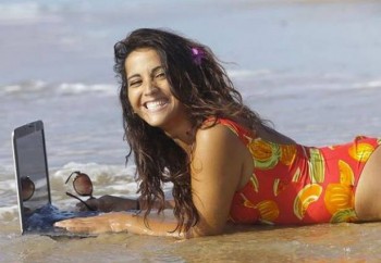 She just wants to surf